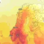 Upały docierają do północnej Norwegii!