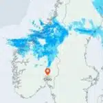 Od środy Agder Oslo Viken Vestfold i Telemark śnieg 25-30 centymetrów.