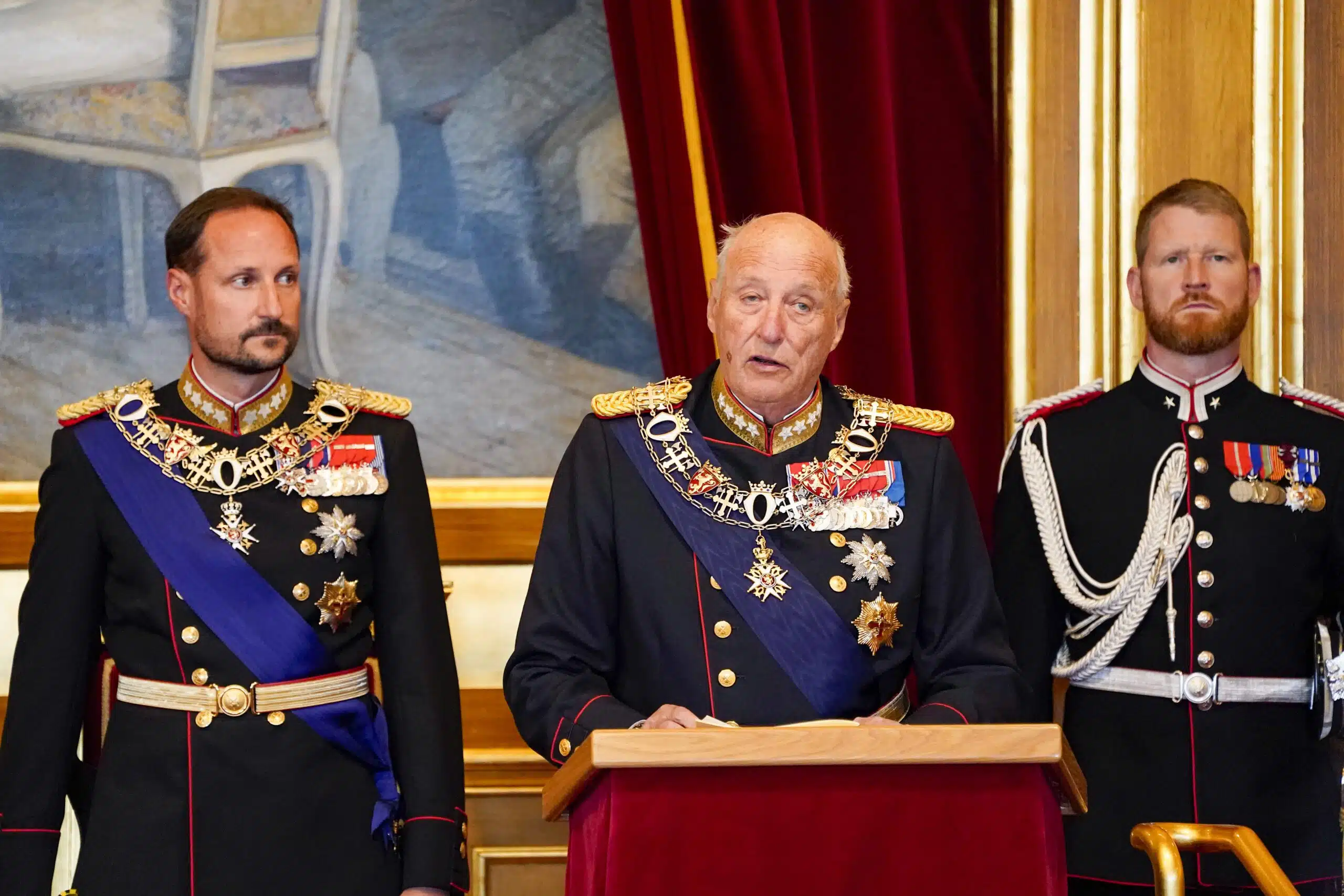 Przemówienie króla Norwegii