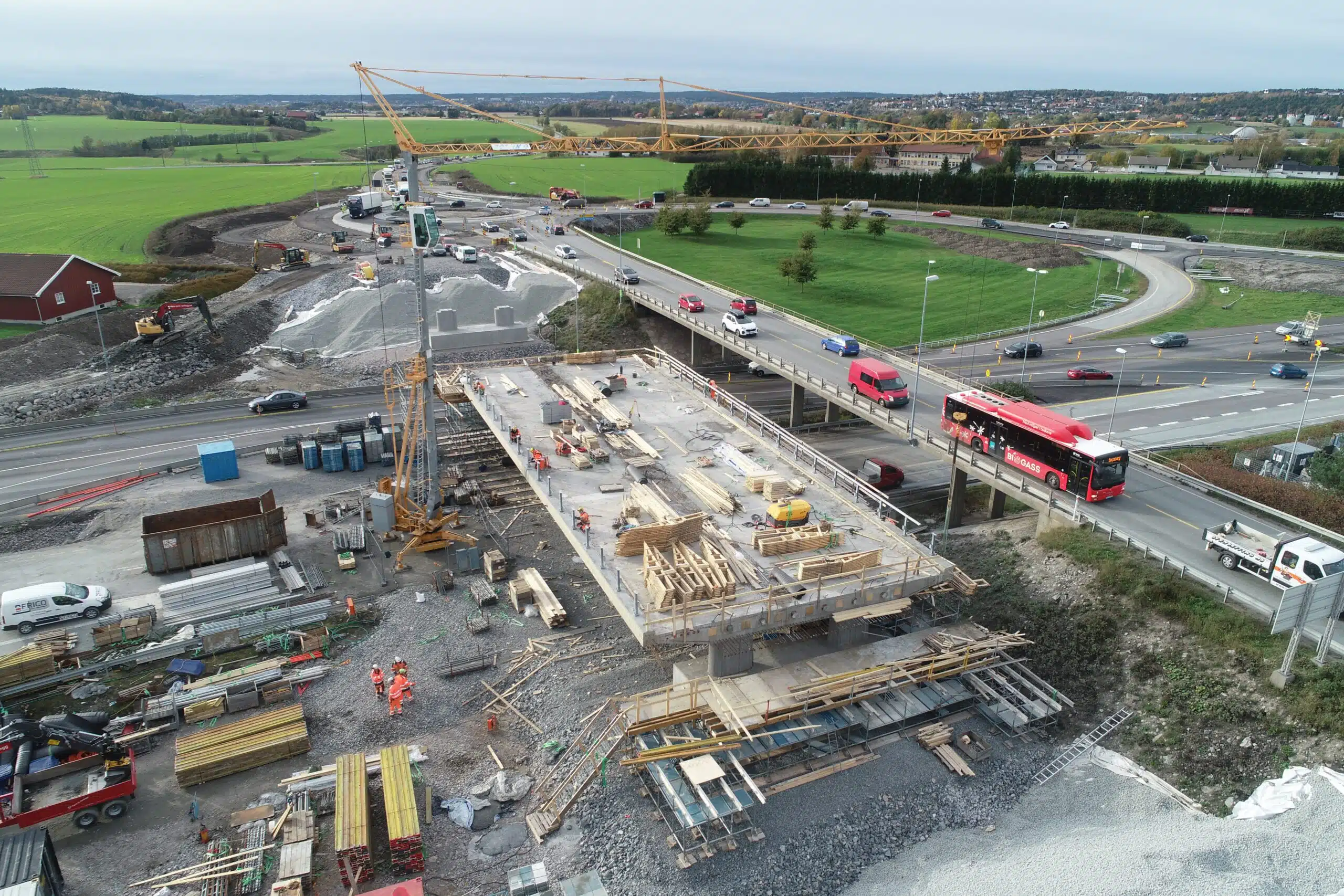 Ruch na E6 Fredrikstad zostaje wstrzymany