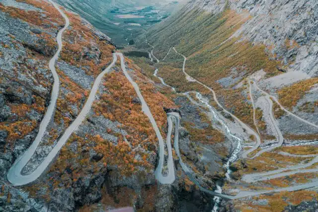 Trollstigen i Geirangerfjellet nieprzejezdne od czwartku wieczorem
