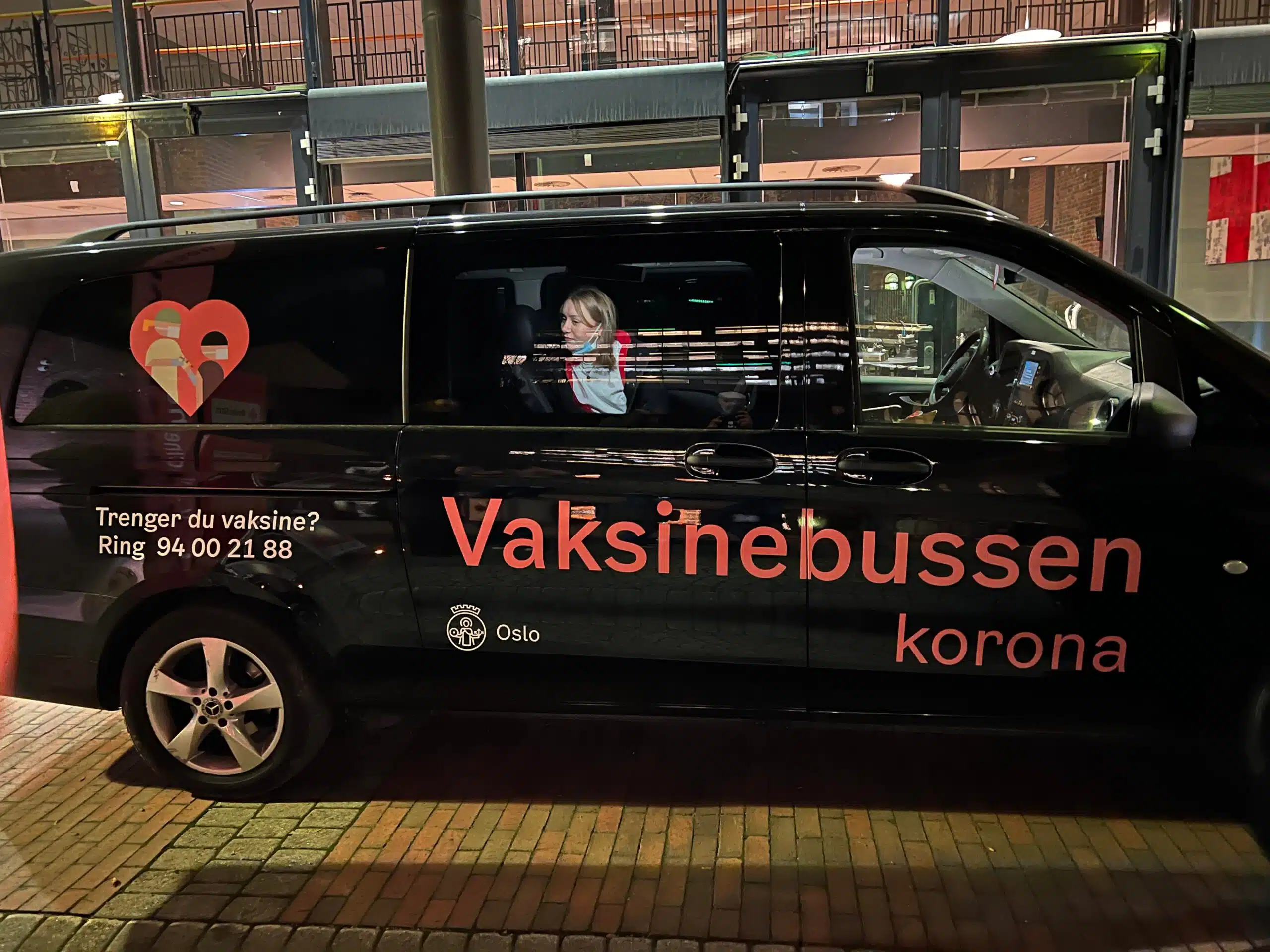 Mobilne szczepienia w Oslo