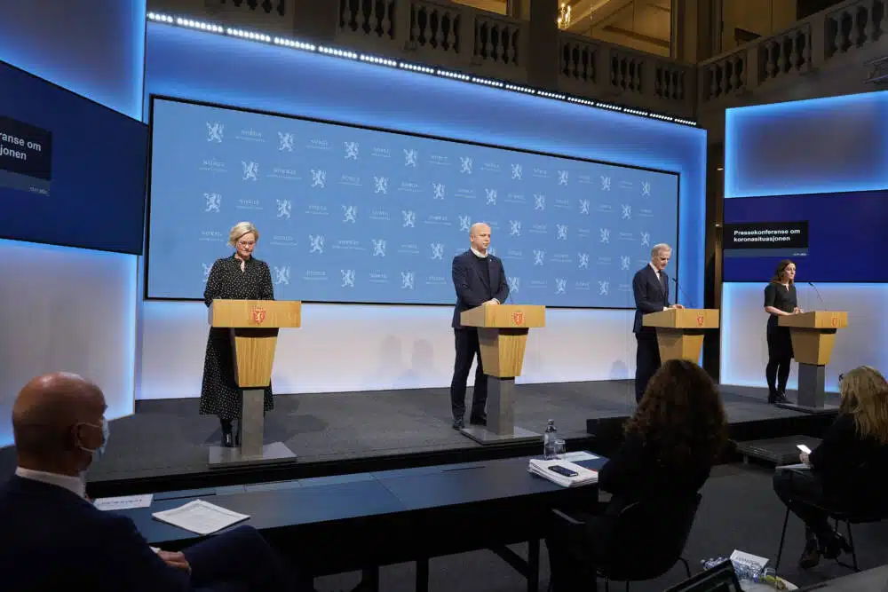 Premier Norwegii: - Nie boję się zarażenia