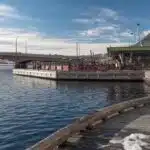 Rozbiórka, tymczasowy most dla pieszych i rowerzystów oraz nowa oferta autobusowa w Drammen