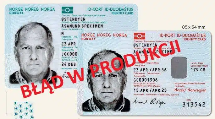 Błąd w produkcji na krajowych dowodach osobistych - wydłuża się czas dostawy