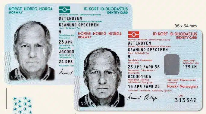 Norweski dowód osobisty dla prawie wszystkich