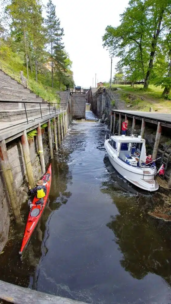 Atrakcje w pobliżu - Śluzy w Ørje przy samej granicy