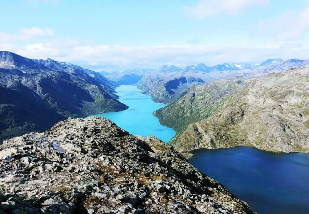 Zwiedzamy NorwegiÄ™ - Besseggen to teraz Narodowy Szlak Turystyczny