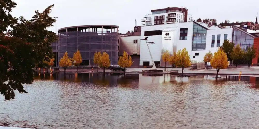 Oczekiwany szczyt powodziowy w Drammenselva dzisiaj