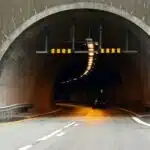 Ćwiczenia w tunelu Hagantunnel na drodze krajowej 4