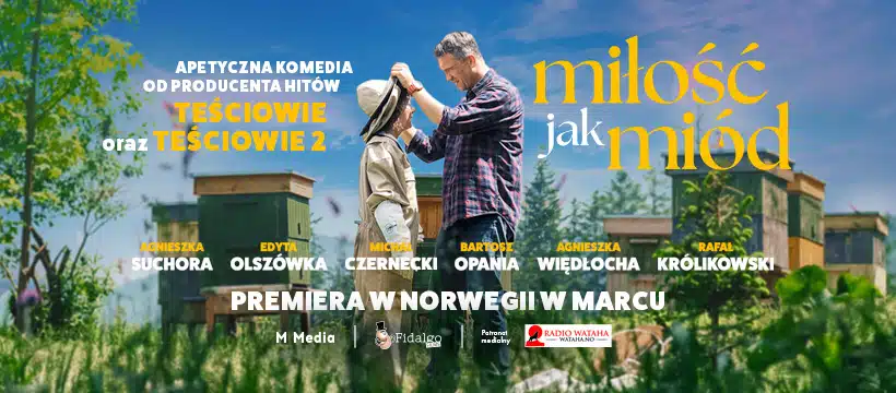 Miłość jak miód - w Norweskich kinach. Repertuar kin w artykule