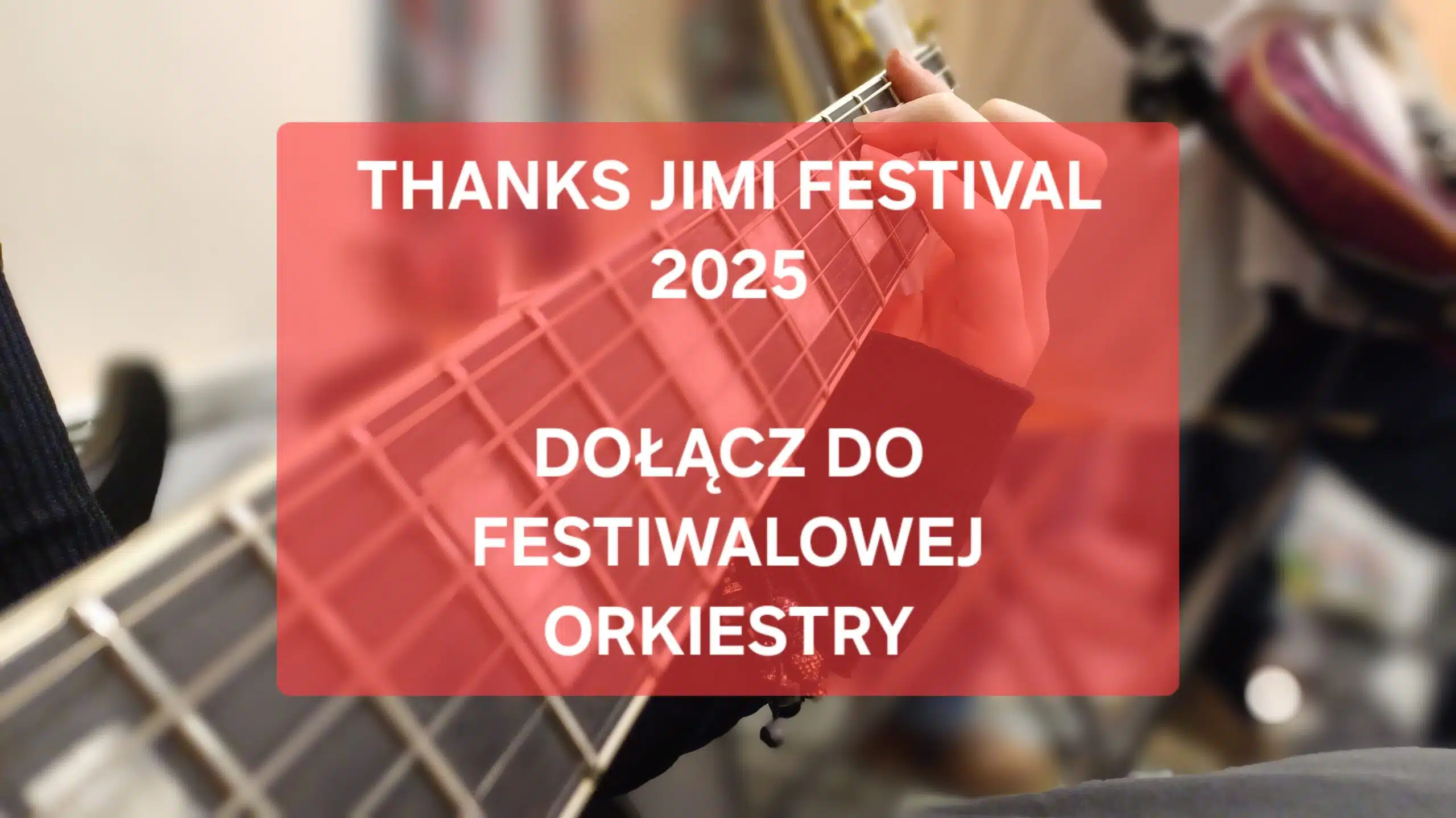 Muzycy i pasjonaci muzyki! - Thanks Jimi Festival 2025