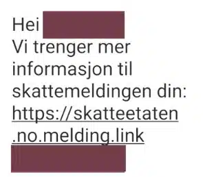 Nie daj się oszukać – Skatteetaten nigdy nie prosi o Twoje dane przez e-mail lub SMS!