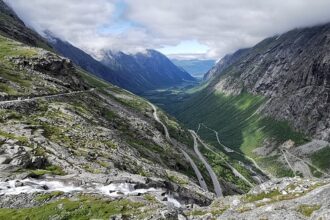 Trollstigen: Planowany termin zakończenia prac zabezpieczających to 14 lipca