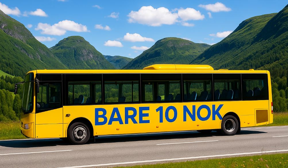 Podróżuj za 10 koron! - cała Norwegia zazdrości Innlandet!