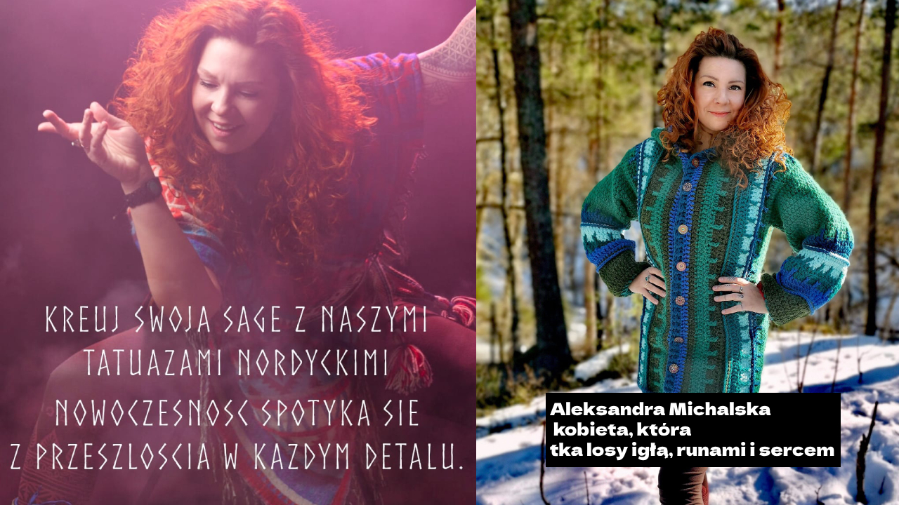 Aleksandra Michalska – kobieta, która tka losy igłą, runami i sercem