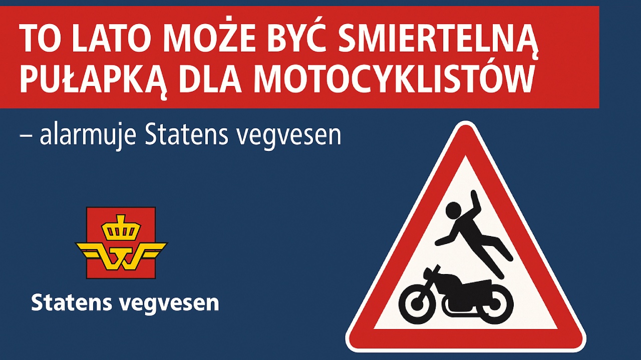 To lato może być śmiertelną pułapką dla motocyklistów