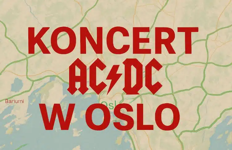 Koncert AC/DC w Oslo – zmiany w ruchu drogowym! Zamknięte ulice