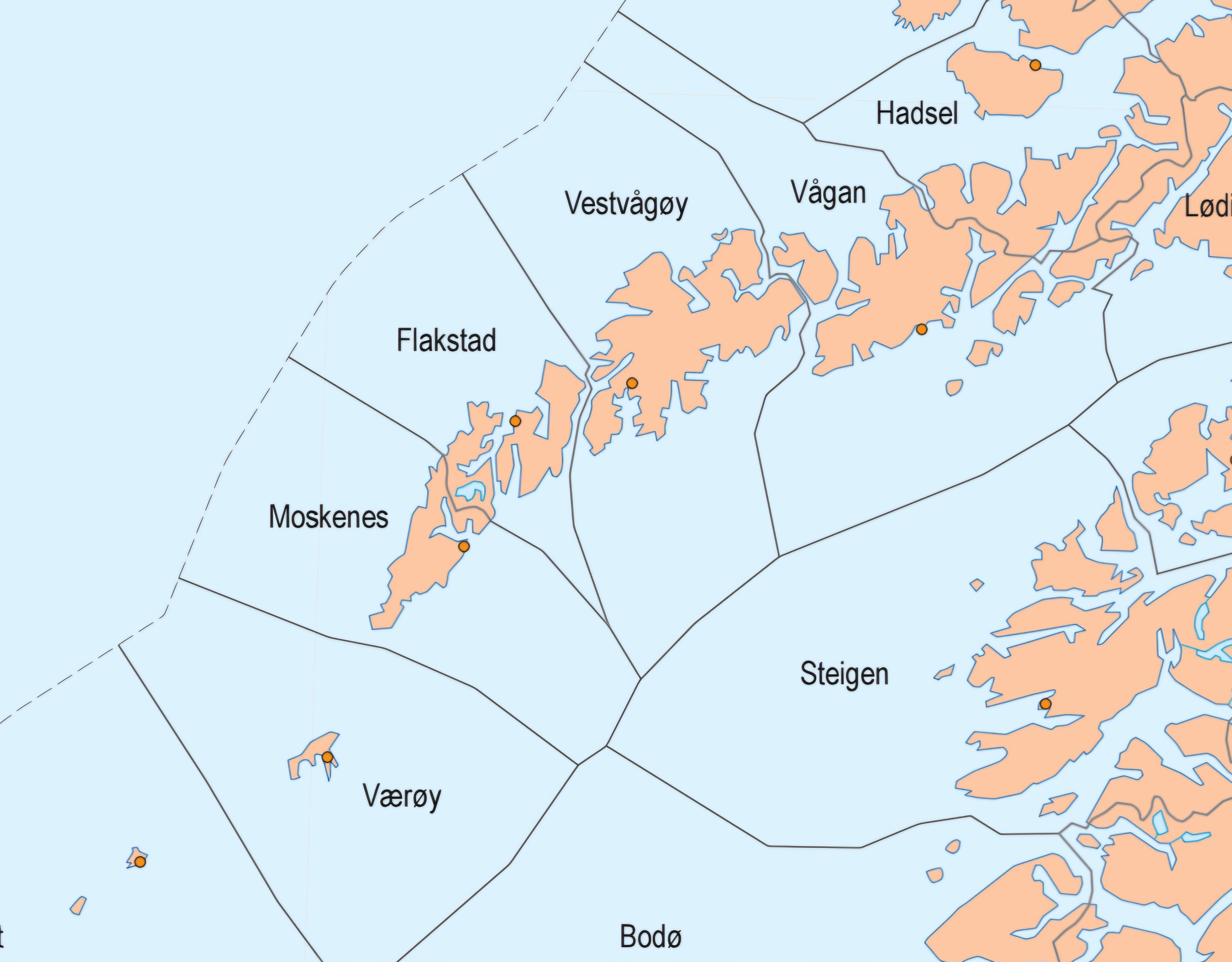 Historyczne połączenie: Moskenes i Vestvågøy stają się jedną gminą