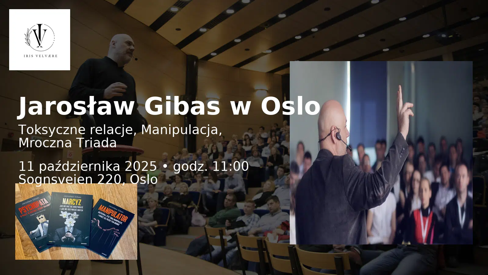 Toksyczne relacje obnażone w Oslo! Jarosław Gibas poprowadzi wykład, który może odmienić Twoje życie
