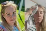 Huragan w Tomrefjord: Angelika trafiona przez blachę w czasie wichury