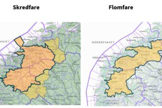 Pomarańczowy alarm w Norwegii: nadchodzą intensywne opady i ryzyko osuwisk