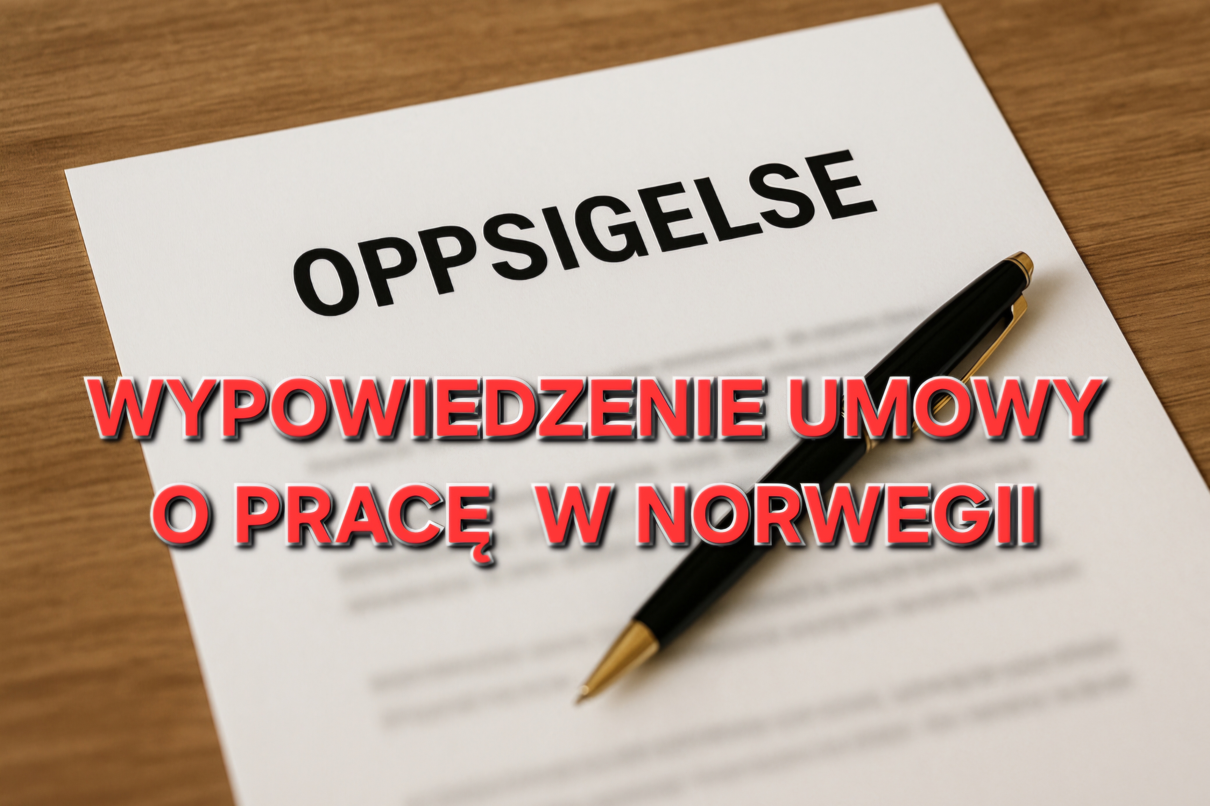 Wypowiedzenie umowy o pracę: Jak zrobić to legalnie w Norwegii – poradnik dla pracownika i pracodawcy