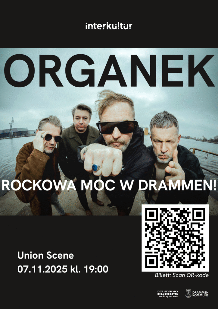 ØRGANEK w Drammen! Eksplozja rockowej energii na Union Scene – 7 listopada
