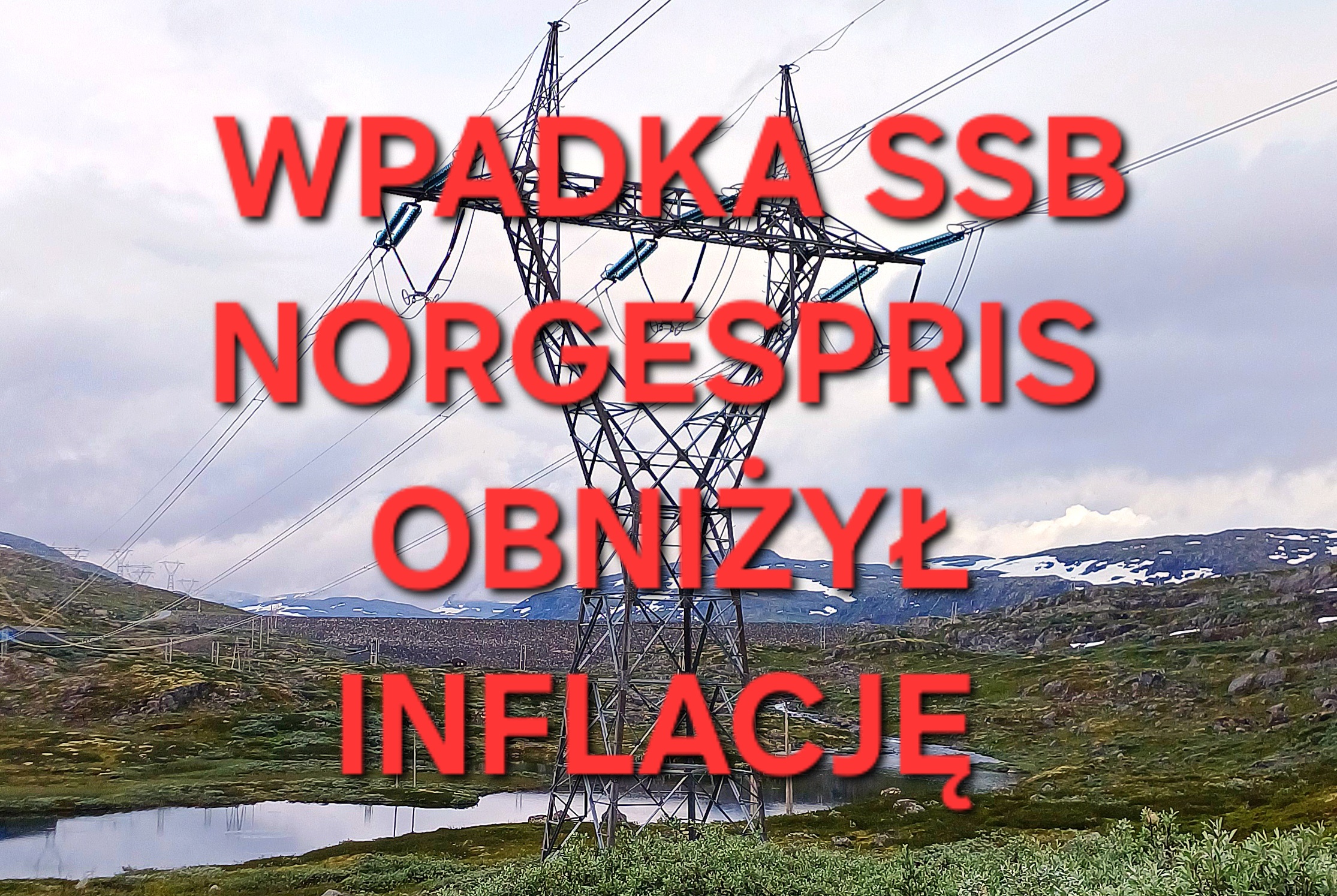 Wpadka SSB: Norgespris zmienił statystyki – cena energii obniżyła inflację
