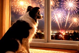 Fajerwerki a zwierzęta domowe: Warto pamiętać - wspólna przestrzeń to wspólna odpowiedzialność
