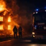 Kolejny tragiczny pożar w środku nocy - dwie osoby uznane za zmarłe: Dlaczego zima to najbardziej niebezpieczny czas w roku?