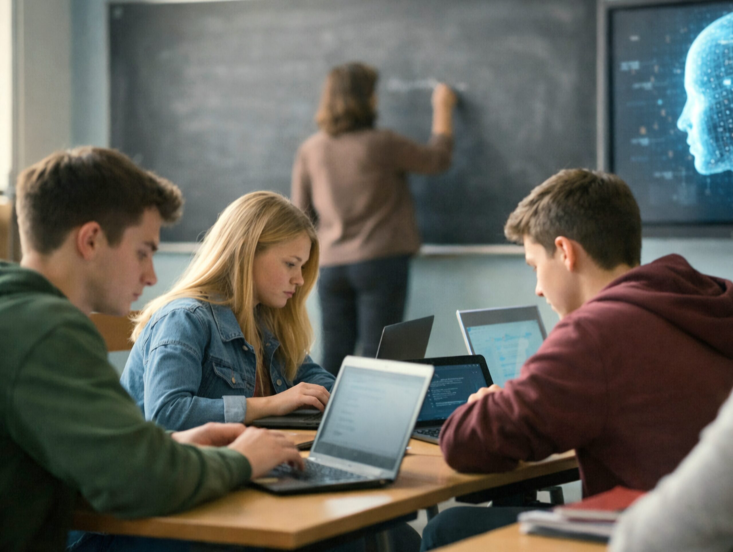 Sztuczna inteligencja wyprzedza rynek pracy: Eksperci - edukacja nie nadąża