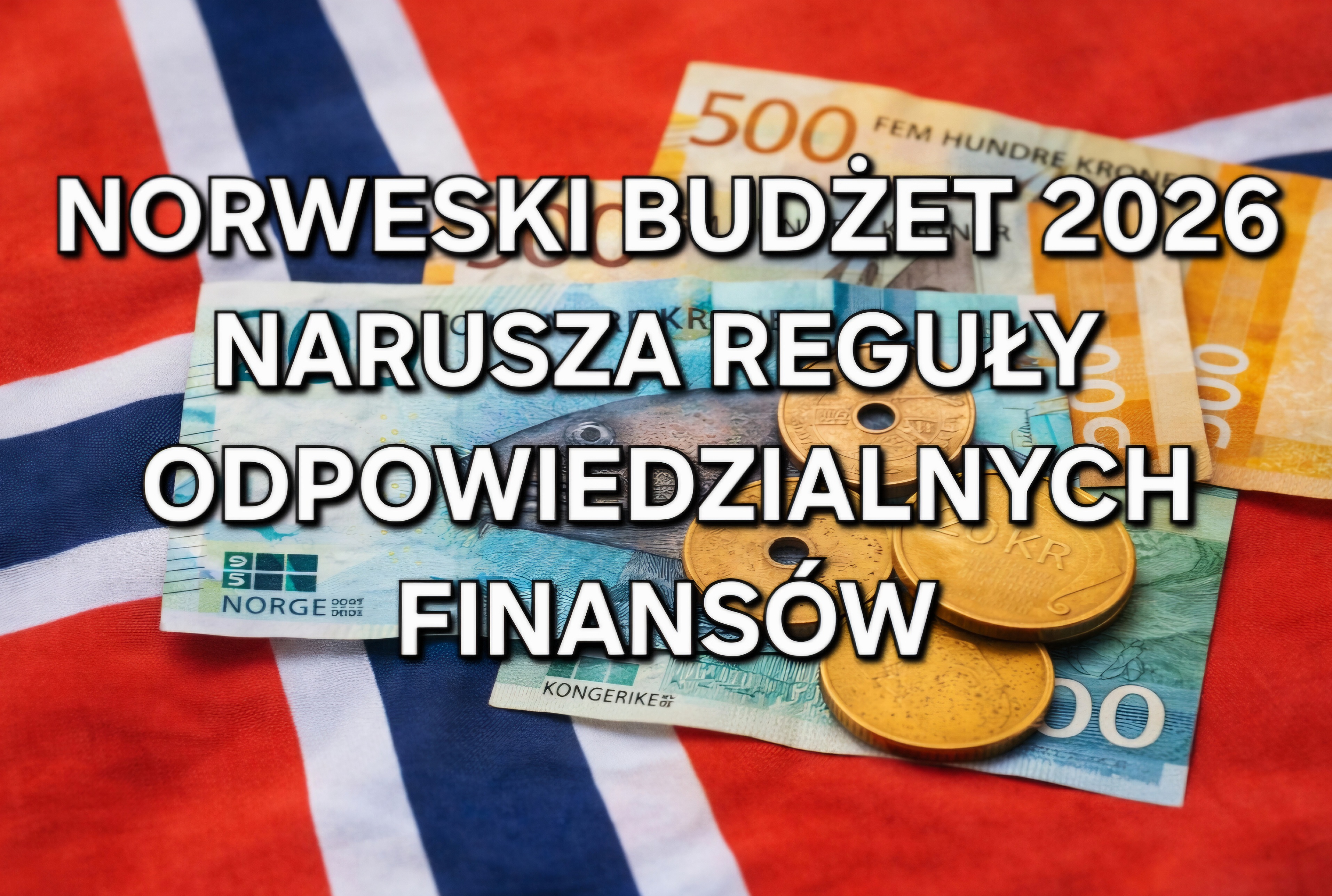 Eksperci alarmują: Norweski budżet 2026 narusza reguły odpowiedzialnych finansów – więcej pieniędzy, mniej efektów