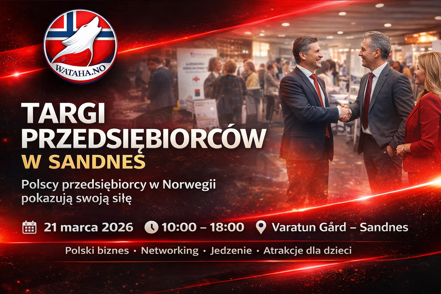 Targi Przedsiębiorców w Sandnes - polskie firmy pokazują swoją siłę w Norwegii