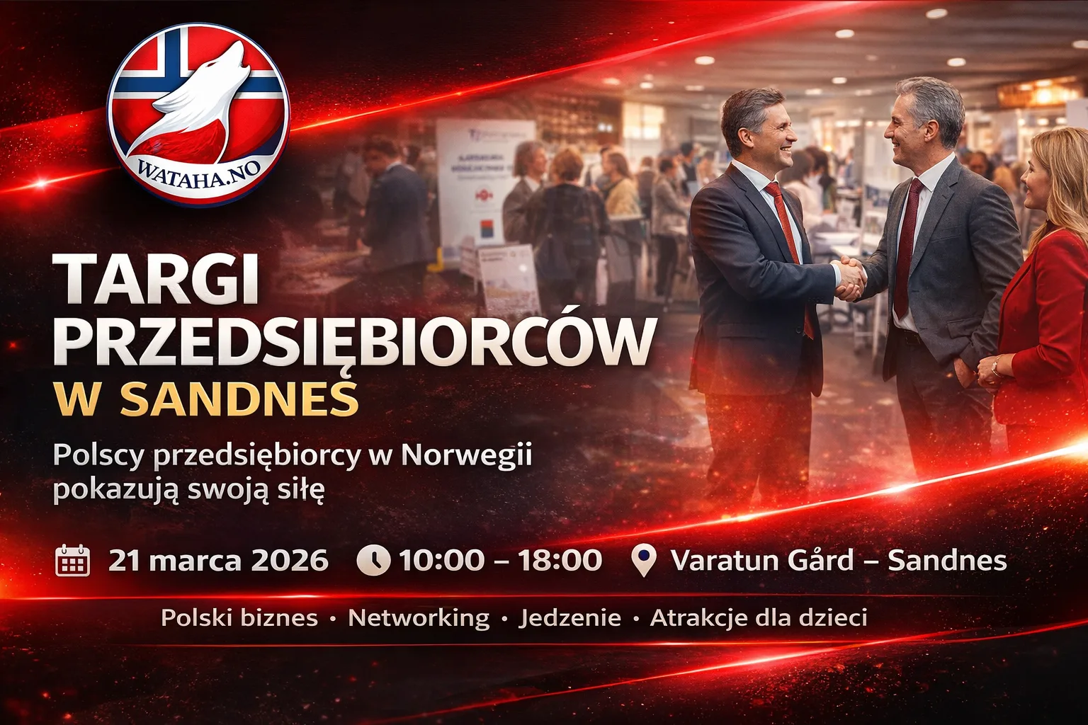 Targi Przedsiębiorców w Sandnes - polskie firmy pokazują swoją siłę w Norwegii