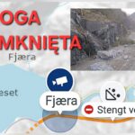 Osuwisko na E134: Droga zamknięta co najmniej do przyszłego tygodnia