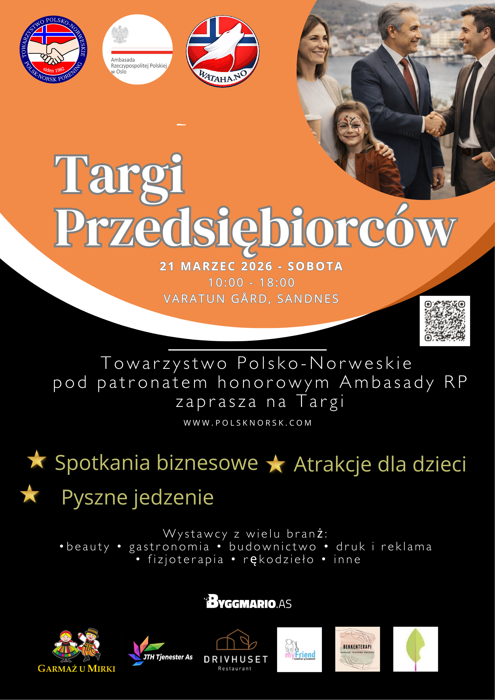 Targi Przedsiębiorców w Sandnes – polskie firmy pokazują swoją siłę w Norwegii