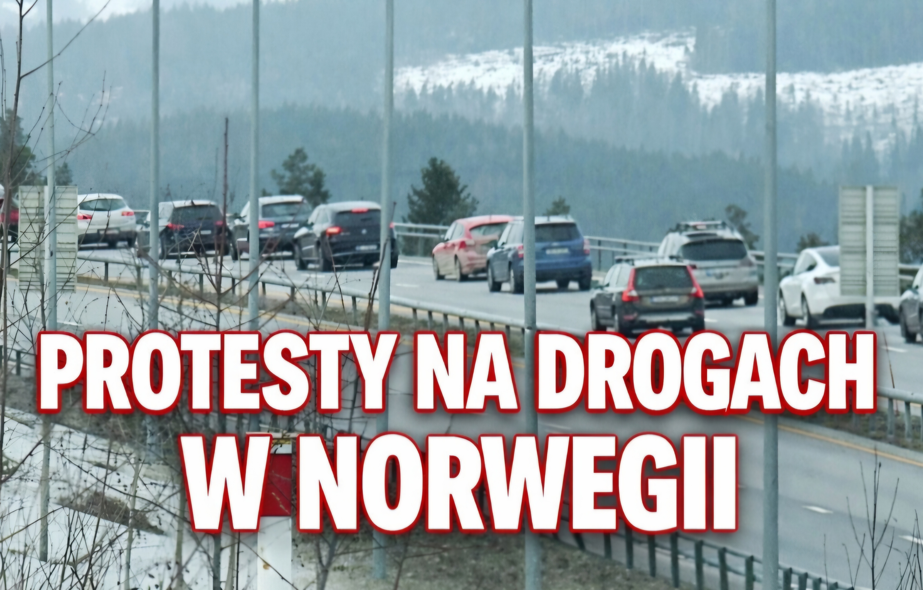 Norwegia: Protesty sparaliżują drogi. Policja ostrzega kierowców