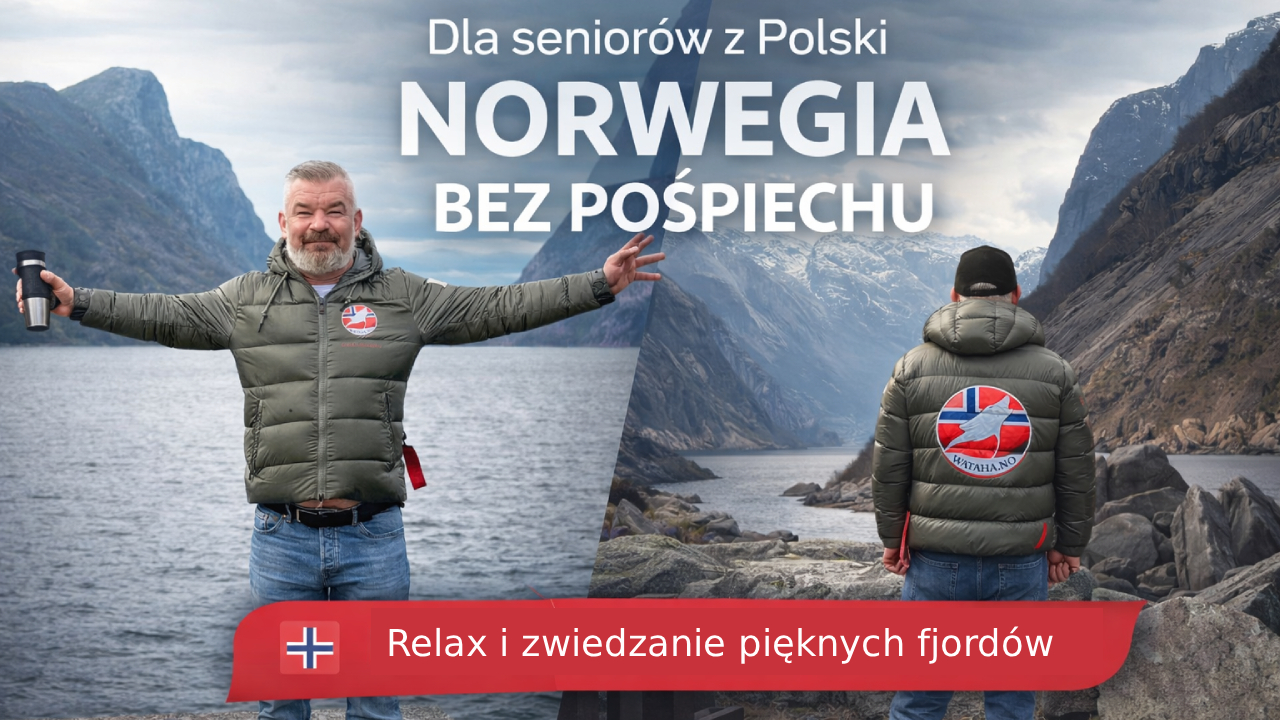 Seniorzy z Polski mogą odkryć Norwegię bez stresu. Frafjord zaprasza na spokojne wyjazdy z opieką, noclegiem i lokalnymi atrakcjami