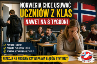 Norwegia chce usuwać uczniów z klas nawet na 8 tygodni. Reakcja na przemoc czy próba naprawienia własnych błędów?