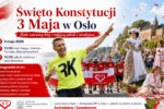 Święto Konstytucji 3 Maja w Oslo. Biało-czerwony bieg, Robert Korzeniowski i rodzinny piknik pod Akershus