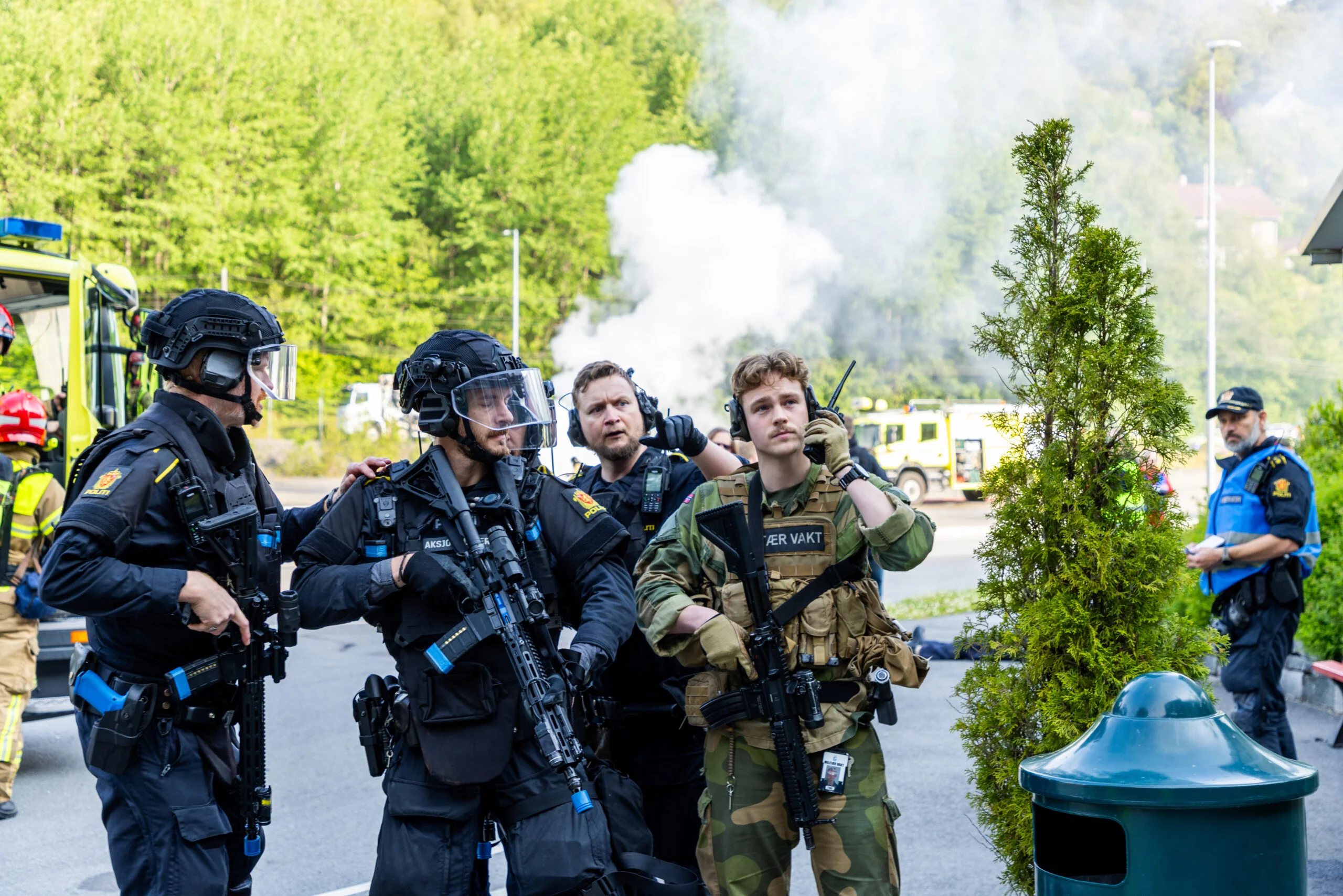 Policja i wojsko ruszają do akcji: Mieszkańcy zobaczą więcej patroli - Øvelse Nordlys 2026