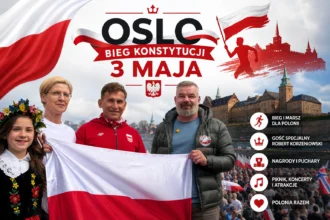 Oslo na biało-czerwono. Polonia pokazała siłę jedności podczas Biegu Konstytucji 3 Maja