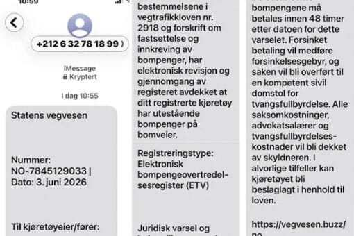 Norweski urząd ostrzega: Oszuści podszywają się pod Statens vegvesen - nie daj się okraść podczas wakacji!