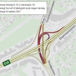 Wielka operacja montażu mostu rowerowego: Fornebukrysset - które zjazdy będą zamknięte i kiedy?