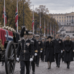 Norwegia żegna króla Haralda V. Ostatnia droga monarchy przez Oslo [TRANSMISJA LIVE]